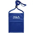 Premium Double Window Pouch Neck Wallet | https://www.bestnamebadges.com