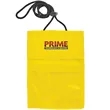 Two Pocket Flap Neck Wallet | https://www.bestnamebadges.com