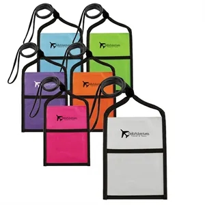 Two Tone Double Window Pouch