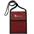 Two Tone Double Window Pouch | https://www.bestnamebadges.com