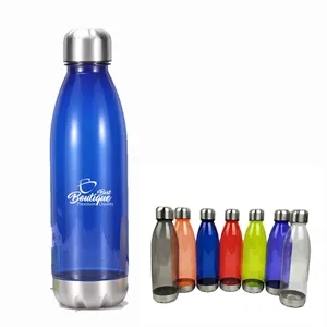 Reusable Plastic Sports Water Bottle for Gym Travel Outdoor