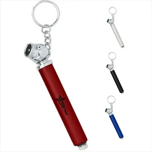 Mini Portable Tire Pressure Gauge Key Chain for Car