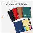 Spiral Notebook With Sticky Notes And Pen Promotional Gift | https://www.bestnamebadges.com