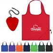 Polyester Foldaway Tote Reusable Shopping Bag With Pouch | https://www.bestnamebadges.com