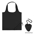 Polyester Foldaway Tote Reusable Shopping Bag With Pouch | https://www.bestnamebadges.com