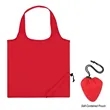 Polyester Foldaway Tote Reusable Shopping Bag With Pouch | https://www.bestnamebadges.com