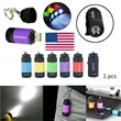 Mini LED Rechargeable Waterproof Flashlight Keychain Torch | https://www.bestnamebadges.com