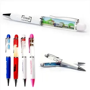 Floating Liquid Metal Ballpoint Pen