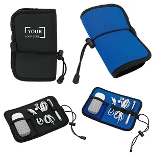 Portable Electronic Accessories Travel Organizer Pouch