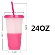 Color Changing Cold Drink Tumbler | https://www.bestnamebadges.com