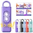 Personal Safety Alarm Keychain With Dual LED Strobe Lights | https://www.bestnamebadges.com