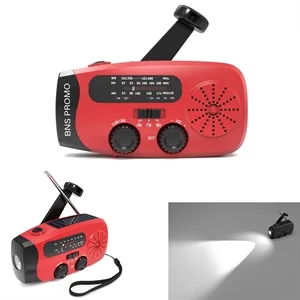 Emergency Hand Crank Radio With LED And Power Bank