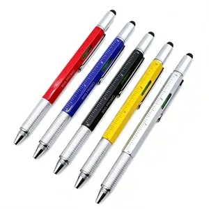 6 In 1 Multitool Stylus Pen With Screwdriver Level