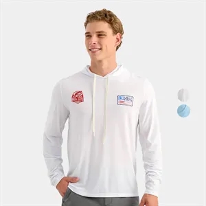 Huk® Men's All Day Graphic T-shirt with Hood and Custom Logo