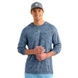Huk® Men's Performance Sun Hoodie with Custom Logo | https://www.bestnamebadges.com