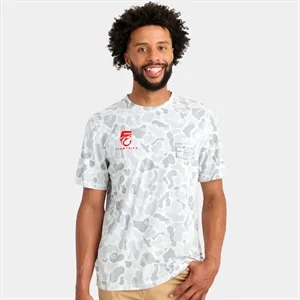 Huk® Men's Lightweight Camo Printed T-shirt with Custom Logo