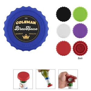 Recycled Twist Bottle Opener & Topper | https://www.bestnamebadges.com