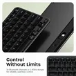 SATECHI® Slim EX1 Wireless Keyboard | https://www.bestnamebadges.com