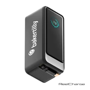 ReelCharge ReelPro 45W 10,000 mAh Power Bank w/Cable