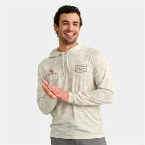 Huk® Men's UPF 50+ Raglan Printed Hooded T-shirt