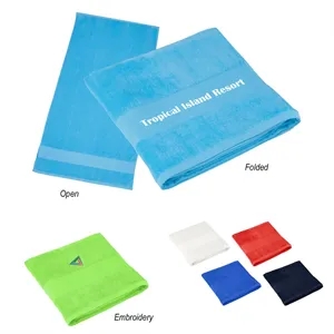 Beach Towel | https://www.bestnamebadges.com