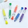 Syringe Pens With Highlighter | https://www.bestnamebadges.com
