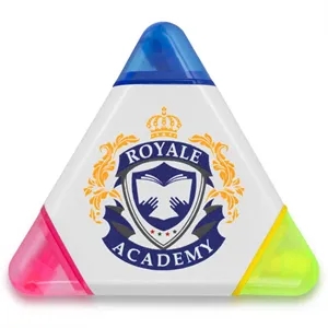 Custom Triangle Plastic Highlighters