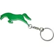 Horse Shape Bottle Opener with Key Chain | https://www.bestnamebadges.com