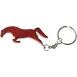 Horse Shape Bottle Opener with Key Chain | https://www.bestnamebadges.com