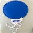 Pop Up Handle Fan with Cord | https://www.bestnamebadges.com