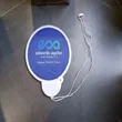 Pop Up Handle Fan with Cord | https://www.bestnamebadges.com