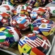 Regular Size Flags Printed Soccer Ball | https://www.bestnamebadges.com