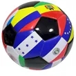 Regular Size Flags Printed Soccer Ball | https://www.bestnamebadges.com