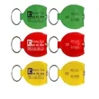 PU Leather LED Key Tag | https://www.bestnamebadges.com
