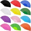 Handheld Folding Fan 9" | https://www.bestnamebadges.com