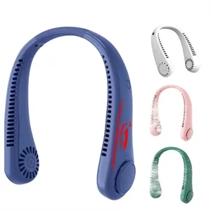 Portable Bladeless Neck Fan For Lazy People To Cool Down