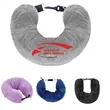 Portable Travel Neck Pillow With Built-In Storage Bag | https://www.bestnamebadges.com