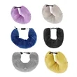 Portable Travel Neck Pillow With Built-In Storage Bag | https://www.bestnamebadges.com