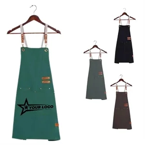 Custom Canvas Apron with Practical Pockets
