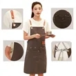 Custom Canvas Apron with Practical Pockets | https://www.bestnamebadges.com
