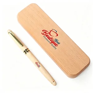 Customizable Wooden Pen Set With Engraving And Patterns