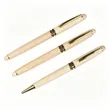 Customizable Wooden Pen Set With Engraving And Patterns | https://www.bestnamebadges.com