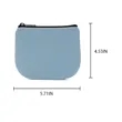 Portable Mini Solid Color Simple Coin Purse | https://www.bestnamebadges.com