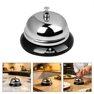 3.3" Metal Loud Desk Call Bell for Service