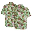 Custom Sublimated Breathable Mesh Hawaiian Shirt | https://www.bestnamebadges.com