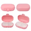 Small Travel Pill Case With 4 Compartments | https://www.bestnamebadges.com
