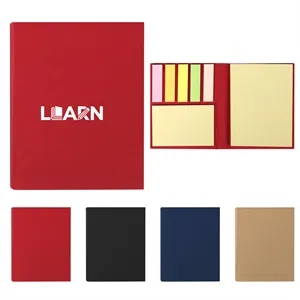 Small Kraft Cover Colorful Sticky Notes Set Memo Pad