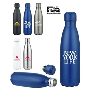 17oz Double Wall Stainless Steel Vacuum Insulated Bottle