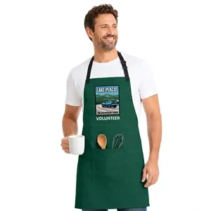 Polyester Sublimation Aprons w/ Custom Imprint & Pockets | https://www.bestnamebadges.com