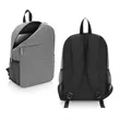 Custom Heathered Urban 15" Laptop Backpack | https://www.bestnamebadges.com